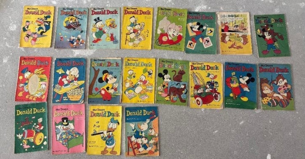 Oude Donald Ducks 1960/66 (pp stuk), Ophalen of Verzenden