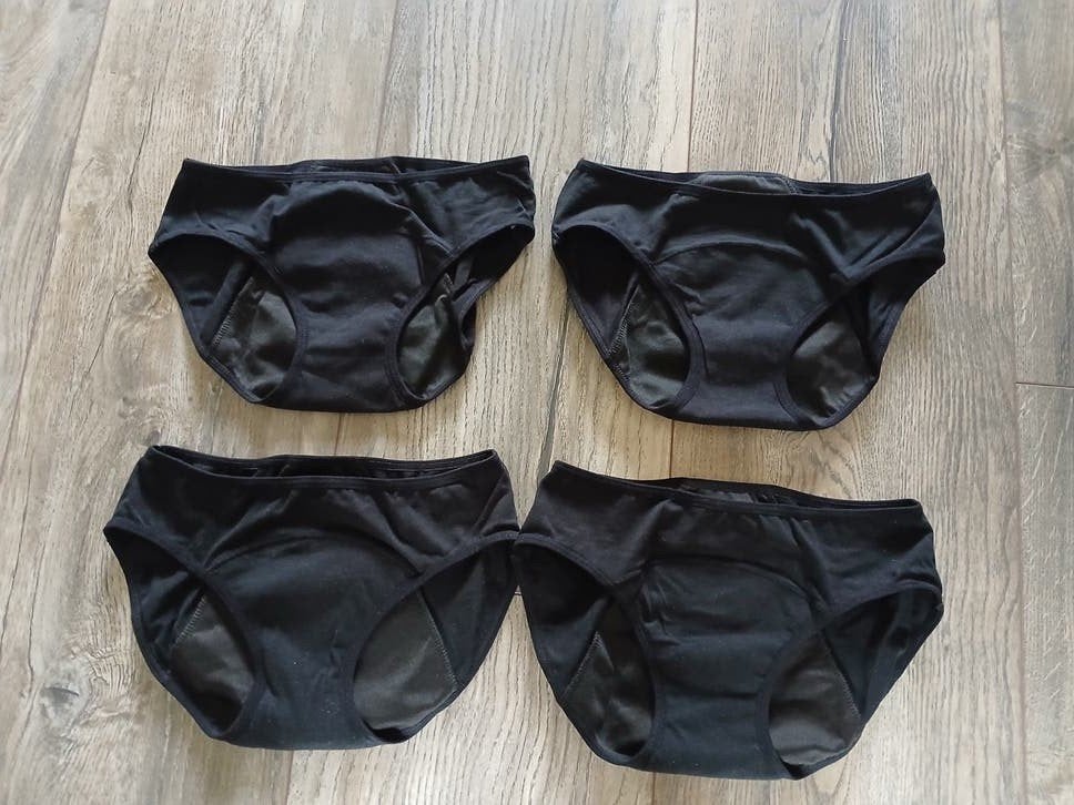 Menstruatie ondergoed/menstruatie slips XS voor dames &meide, Ophalen of Verzenden, Zwart, Slip