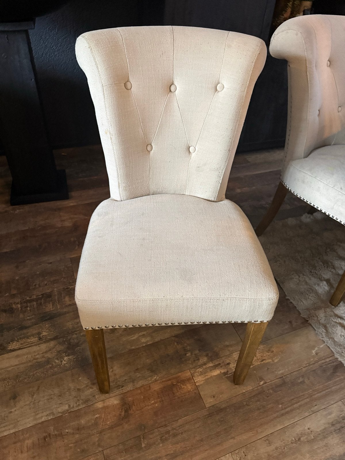 4 landelijke stoelen met greep - gratis af te halen, Ophalen, Gebruikt, Overige kleuren, Vier