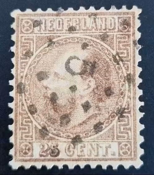 Nederland 1867 - nvph 11 - Koning Willem III, Ophalen of Verzenden, T/m 1940, Gestempeld