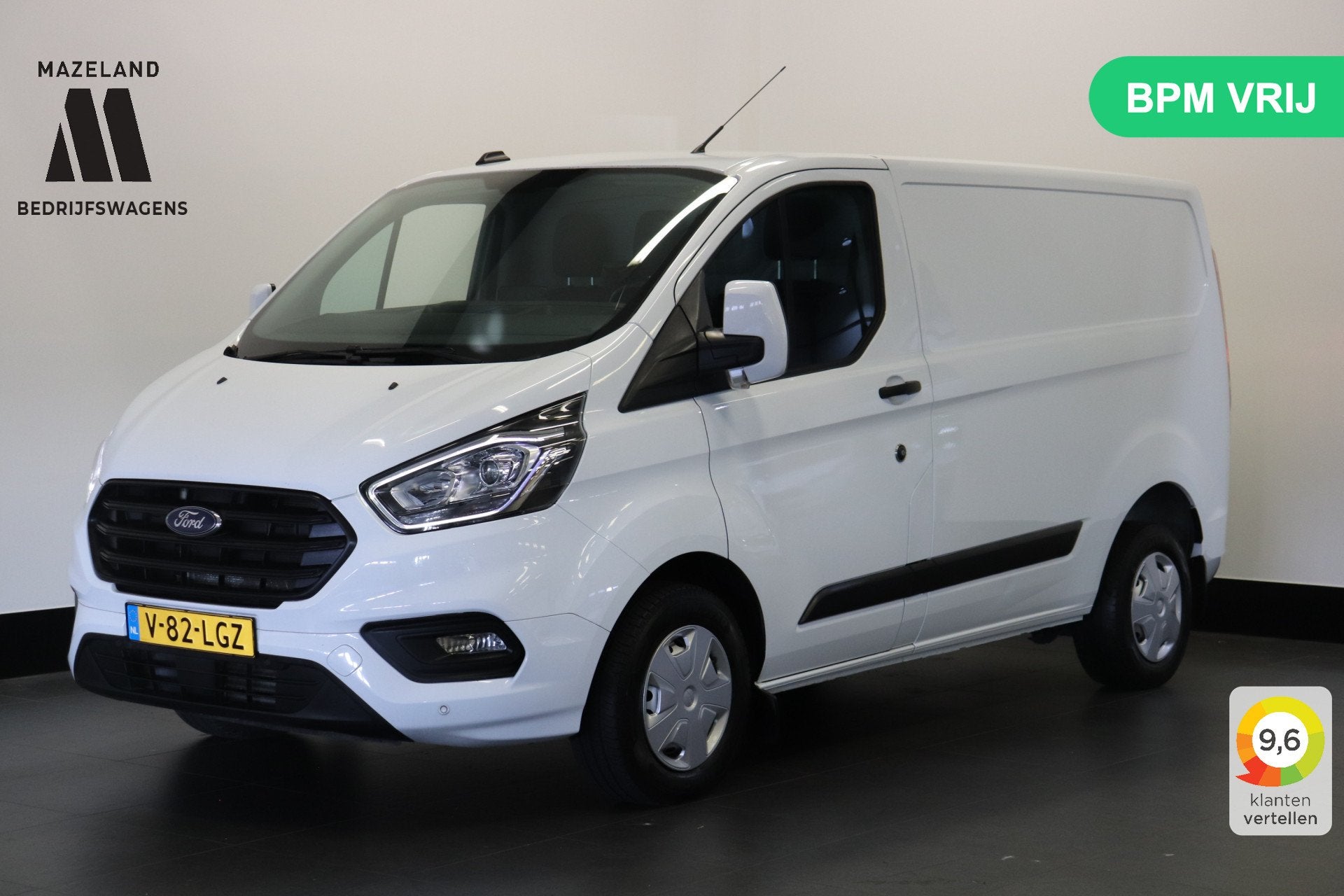 Ford Transit Custom 2.0 TDCI EURO 6 - Airco - Navi - Cruise, Voorwielaandrijving, Stof, 4 cilinders, 2500 kg
