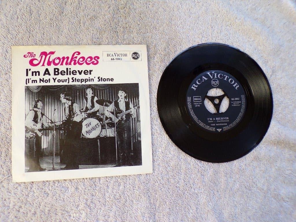 The Monkees - I'm a believer ( sixties ), Fotohoes, Verzenden, Gebruikt, Pop