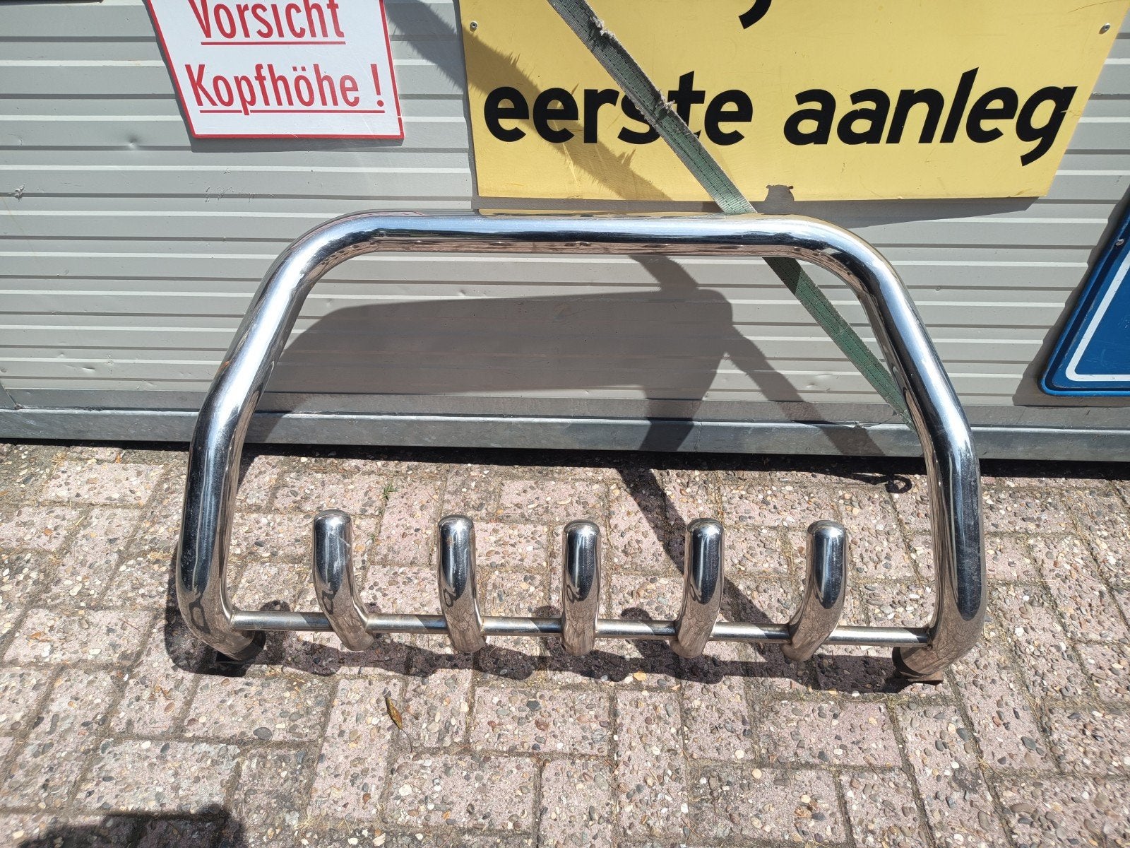 RVS Bullbar / Pushbar voor Volkswagen T5.    Pick-up of SUV, Ophalen of Verzenden