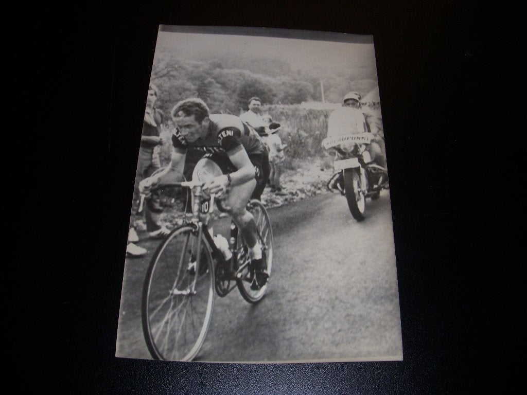 Originele foto Rini Wagtmans Tour De France 1971, Ophalen of Verzenden, Gebruikt, Overige sporten, Overige typen