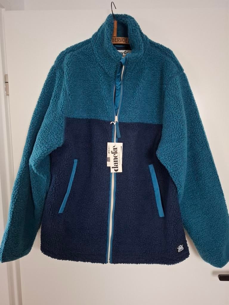 Nieuw Danefae fleece vest/jas - Maat XL, Ophalen of Verzenden, Nieuw, Blauw