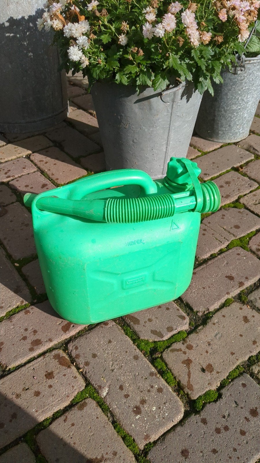 Groene jerrycan 5 liter, Ophalen of Verzenden