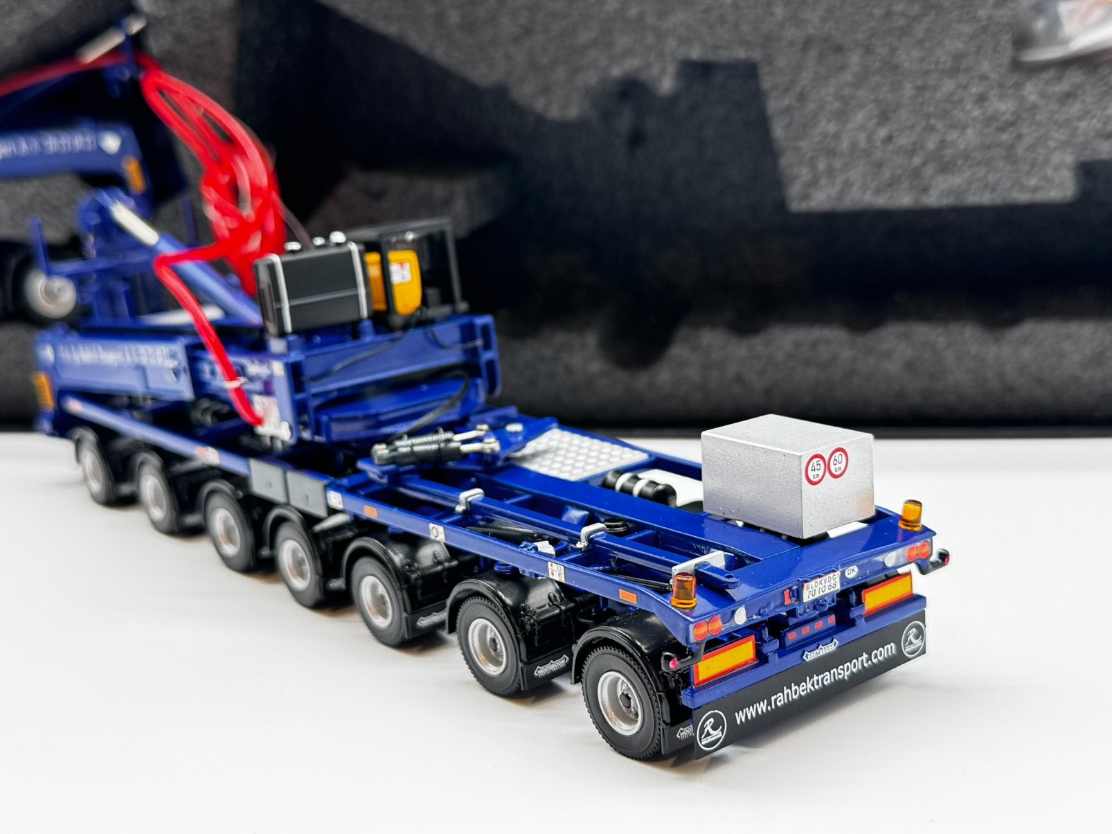 WSI MEGA WINDMILL TRAILER MWT WINDMOLEN ERIK RAHBEK, Hobby en Vrije tijd, Modelauto's | 1:50, ., Nieuw, Ophalen of Verzenden, .