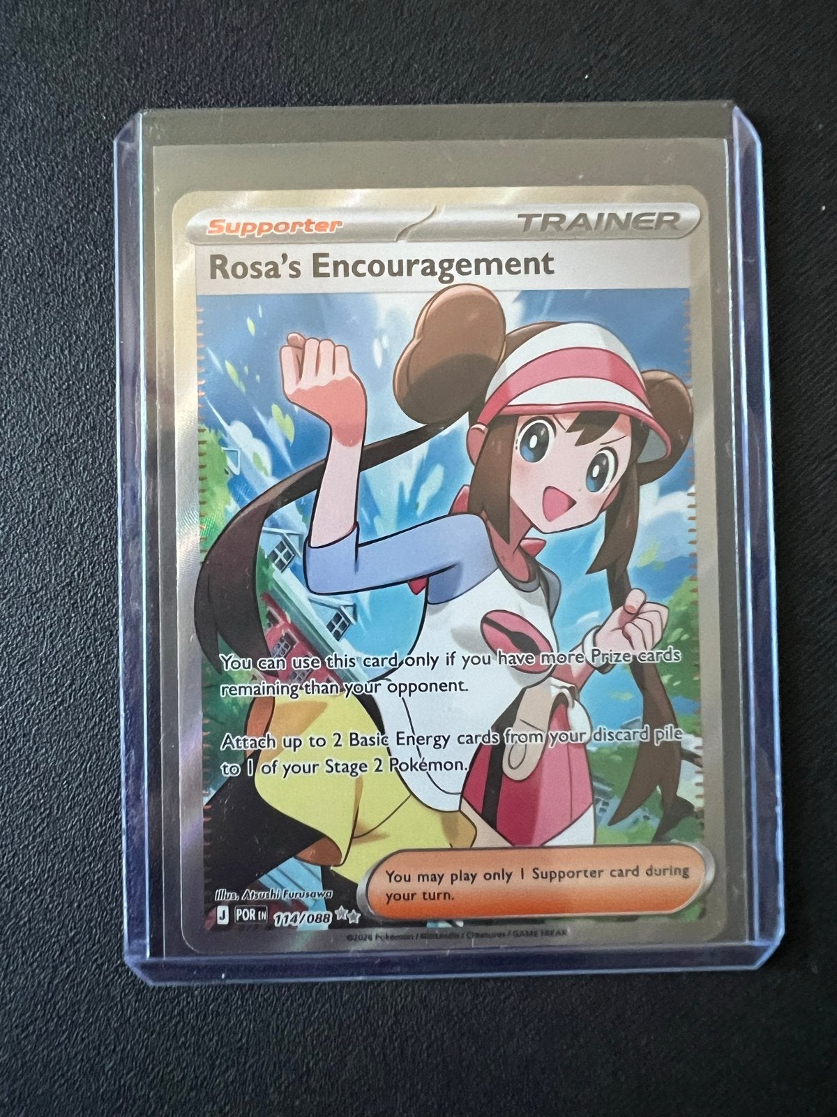 Pokemon TCG: Rosa's Encouragement Trainer - Perfect Order, Hobby en Vrije tijd, Verzamelkaartspellen | Pokémon, Zo goed als nieuw
