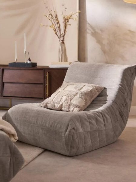 Loungestoel/togo Lidl Nieuw!, Ophalen of Verzenden, Nieuw, Beige, Zitzakstoel