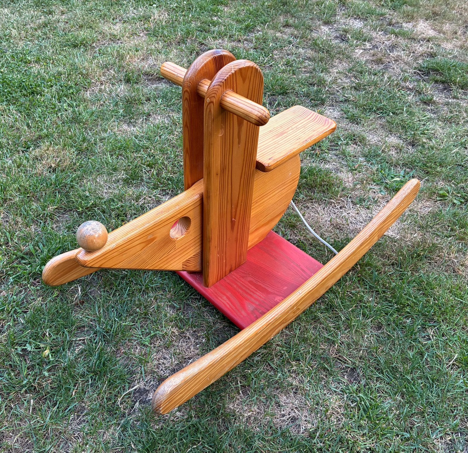 Vintage Broem hobbelmuis, Ophalen, Gebruikt