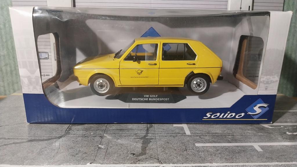 Volkswagen golf1 Deutsche bundespost, Ophalen of Verzenden, Nieuw, Auto, Solido