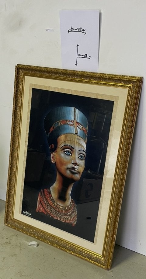 Ingelijste afbeelding van Nefertiti, Antiek en Kunst, Ophalen