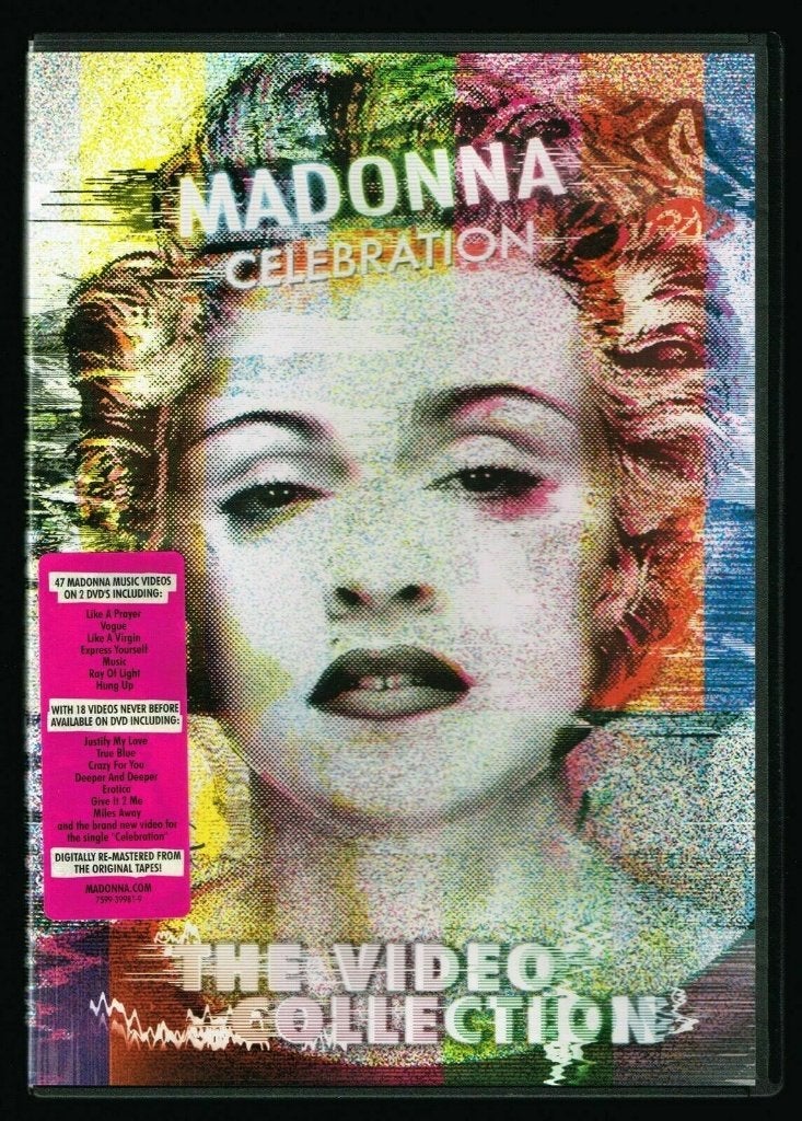 Madonna 2-disc DVD Celebration The Video Collection, Alle leeftijden, Ophalen of Verzenden, Zo goed als nieuw, Muziek en Concerten
