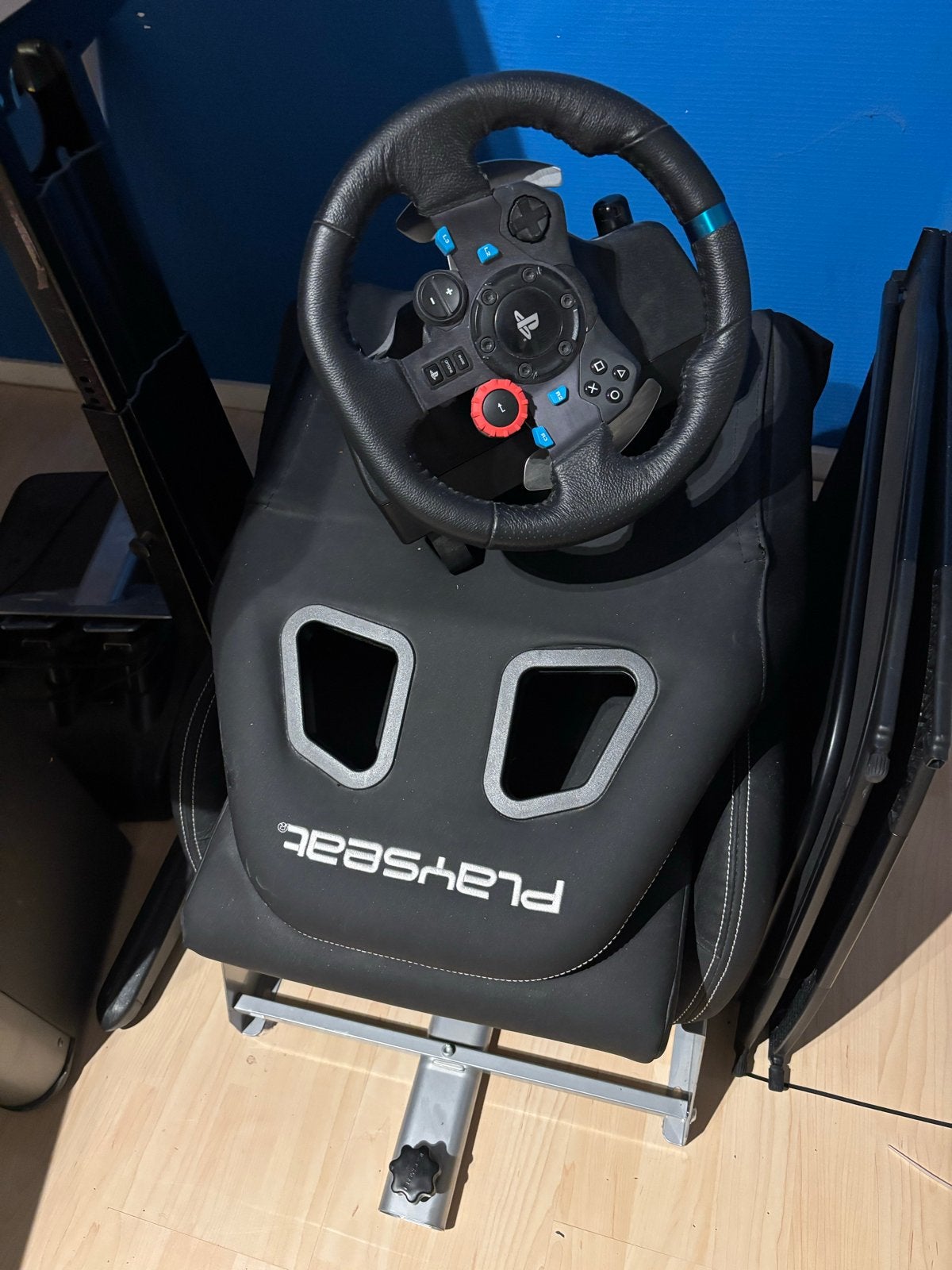 Playseat compleet met Logitech G29 racestuur en pedalen, Ophalen, Overige merken, Gebruikt