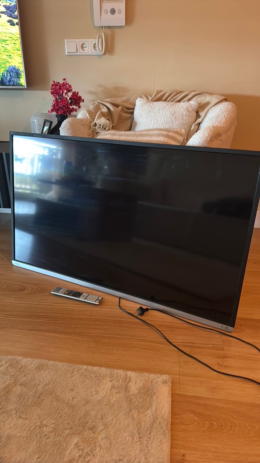 Toshiba tv, Ophalen, Toshiba, 50 Hz, Zo goed als nieuw