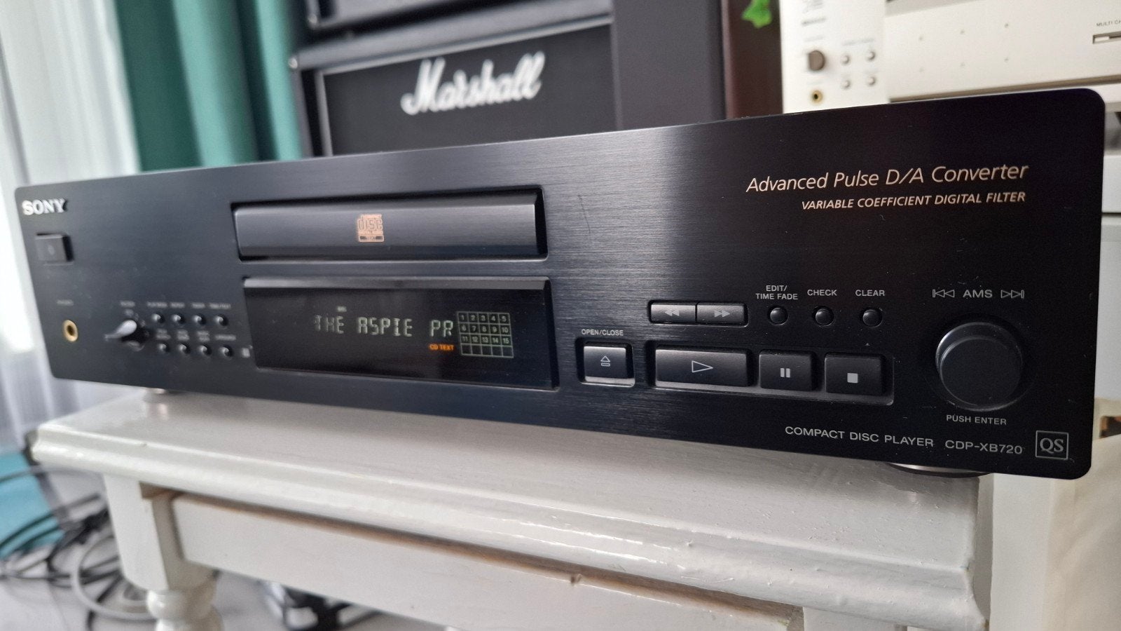 sony CDP XB720 QS High Quality CD Player! nieuwstaat inc AB, Audio, Tv en Foto, Ophalen, Zo goed als nieuw, Sony