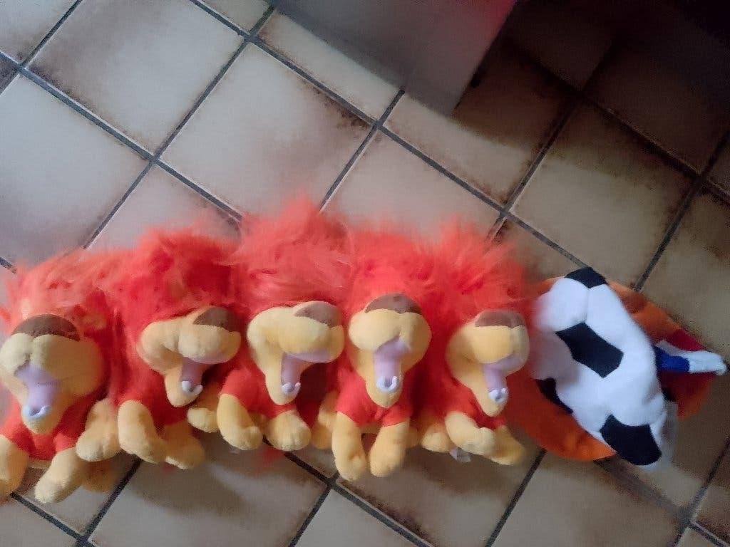 oranje muts   en   5 ah  brullende  leeuwen, Ophalen, Zo goed als nieuw, Overige binnenlandse clubs, Vaantje of Sjaal