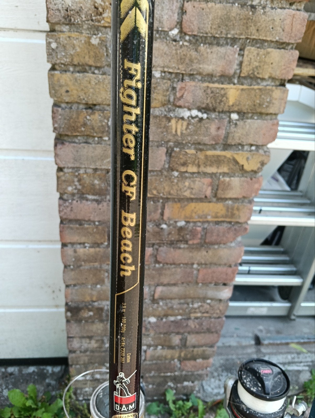 DAM Fighter CF Beach Werphengel met Quick VSI 465 Molen, Ophalen