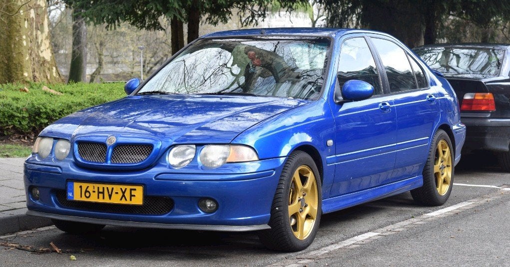MG ZS 180 2.5L V6 uit 2002 Trophy Blue, Auto's, MG, Voorwielaandrijving, 2497 cc, Handgeschakeld, 1000 kg