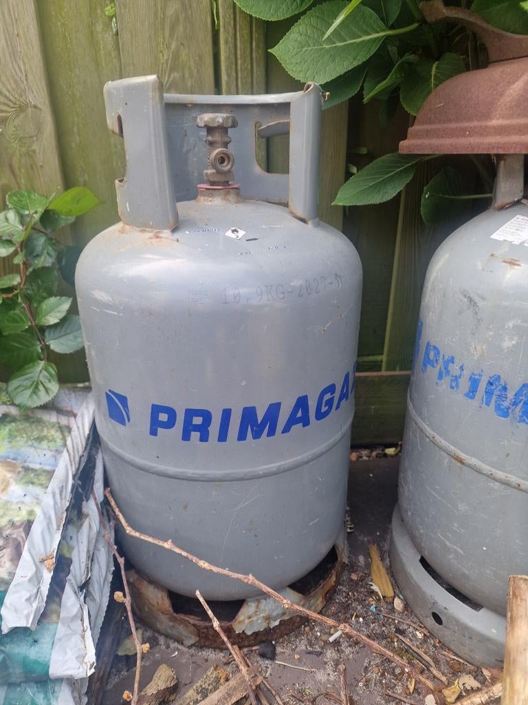 Primagaz gasfles (leeg), Ophalen of Verzenden, Gebruikt, Primagaz