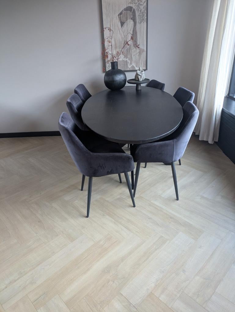 ovalen eettafel, Huis en Inrichting, Tafels | Eettafels, Ophalen of Verzenden, Ovaal, 200 cm of meer, 100 tot 150 cm
