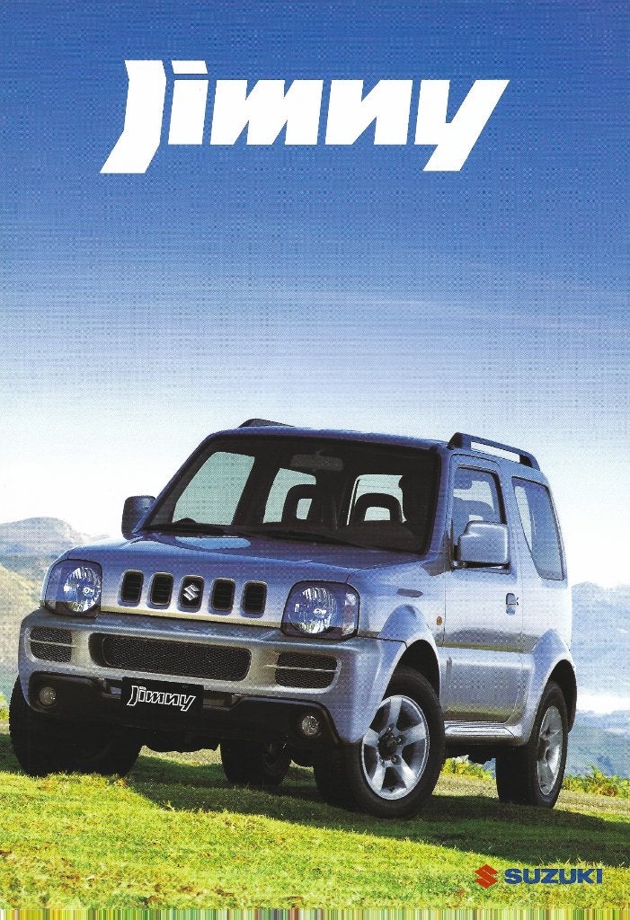 Brochure Suzuki Jimny 2005, Ophalen of Verzenden, Gelezen, Overige merken