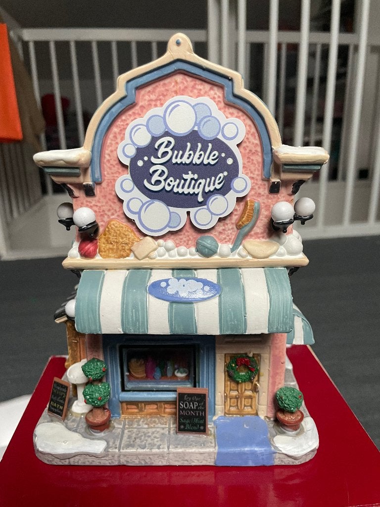 Lemax Bubble Boutique, Diversen, Ophalen of Verzenden, Zo goed als nieuw