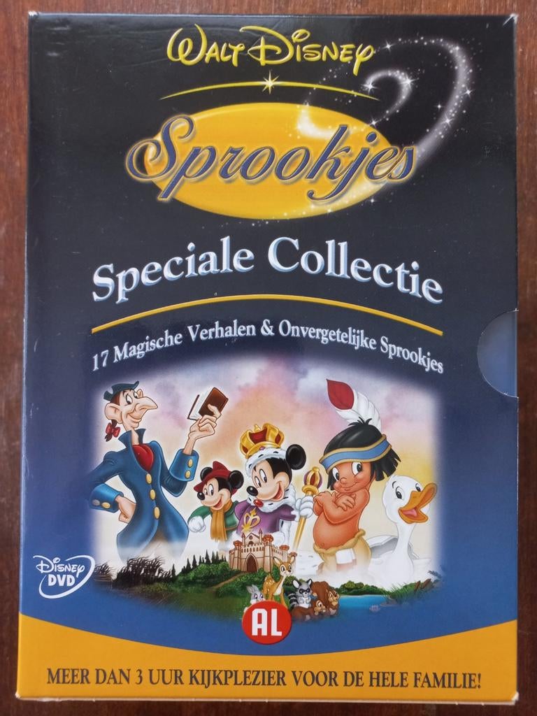 Walt Disney Sprookjes Speciale Collectie DVD Boxset, Avontuur, Alle leeftijden, Boxset, Ophalen of Verzenden