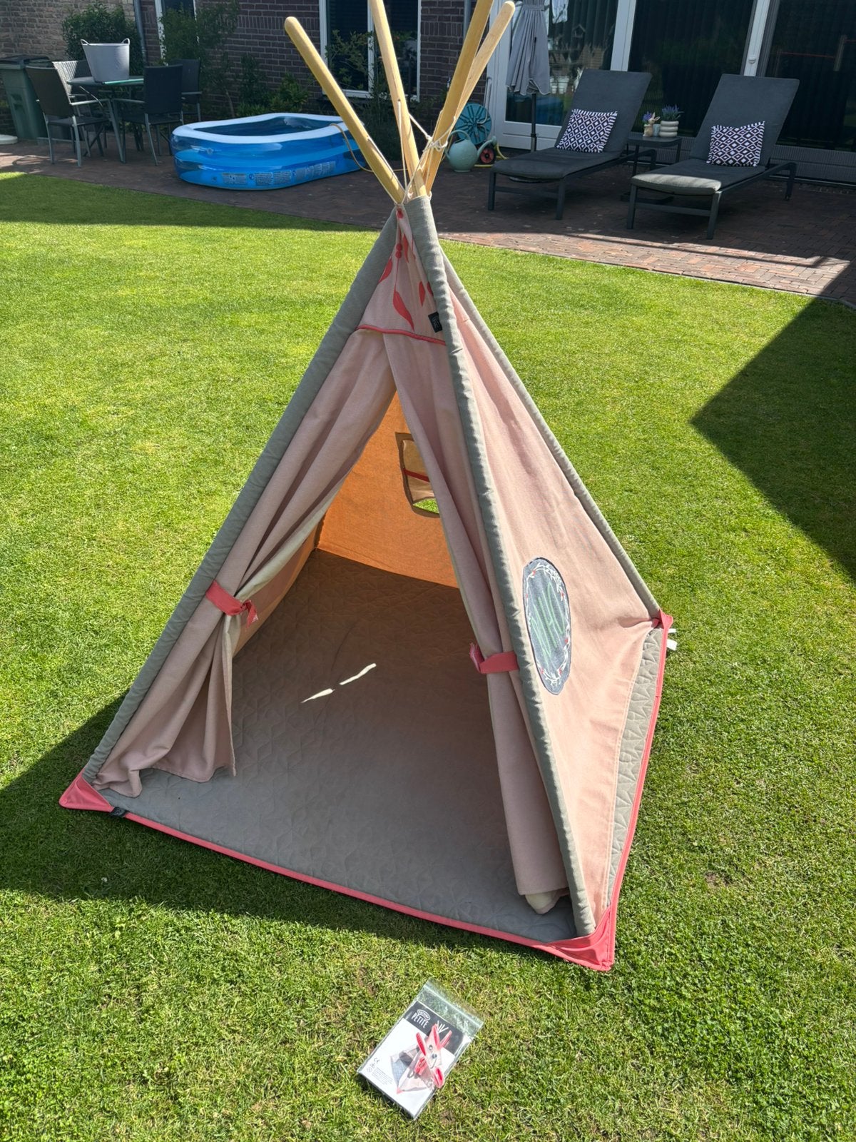 Tipi Adventure BOHO tent Roze, Ophalen, Zo goed als nieuw