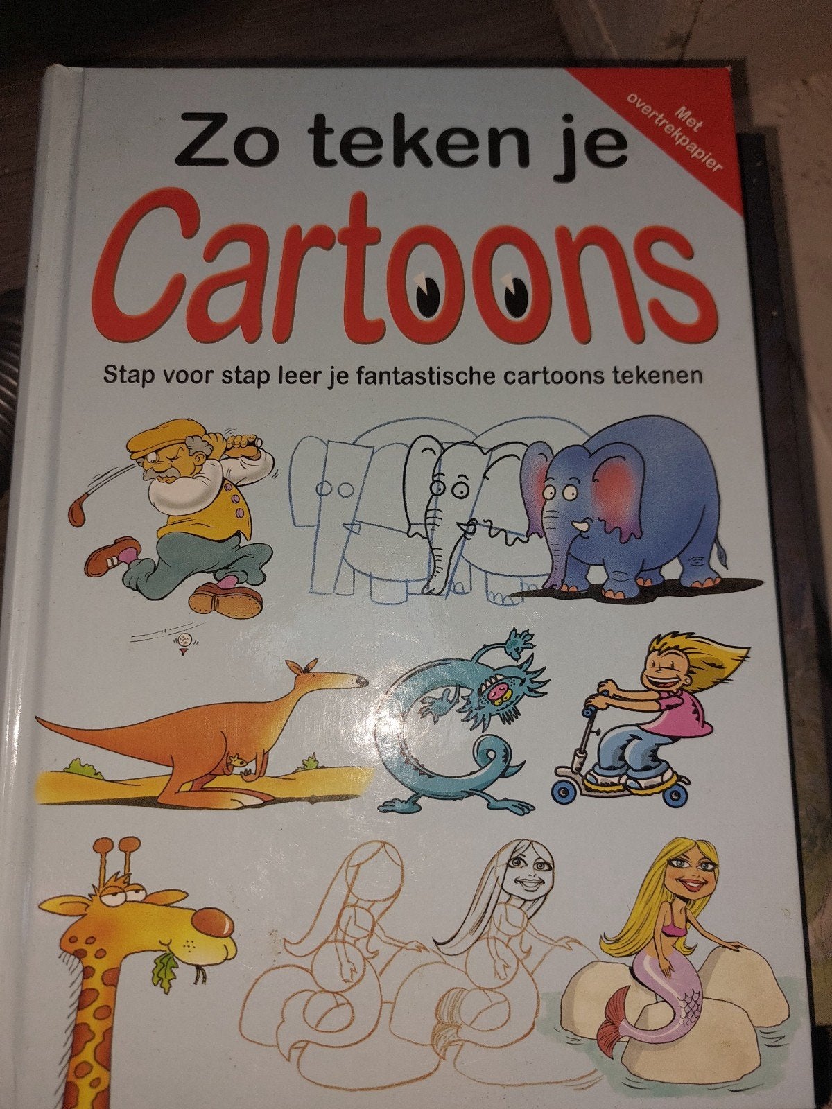 Zo teken je Cartoons - Leer fantastische cartoons tekenen, Ophalen of Verzenden, Gebruikt, Boek of Gids