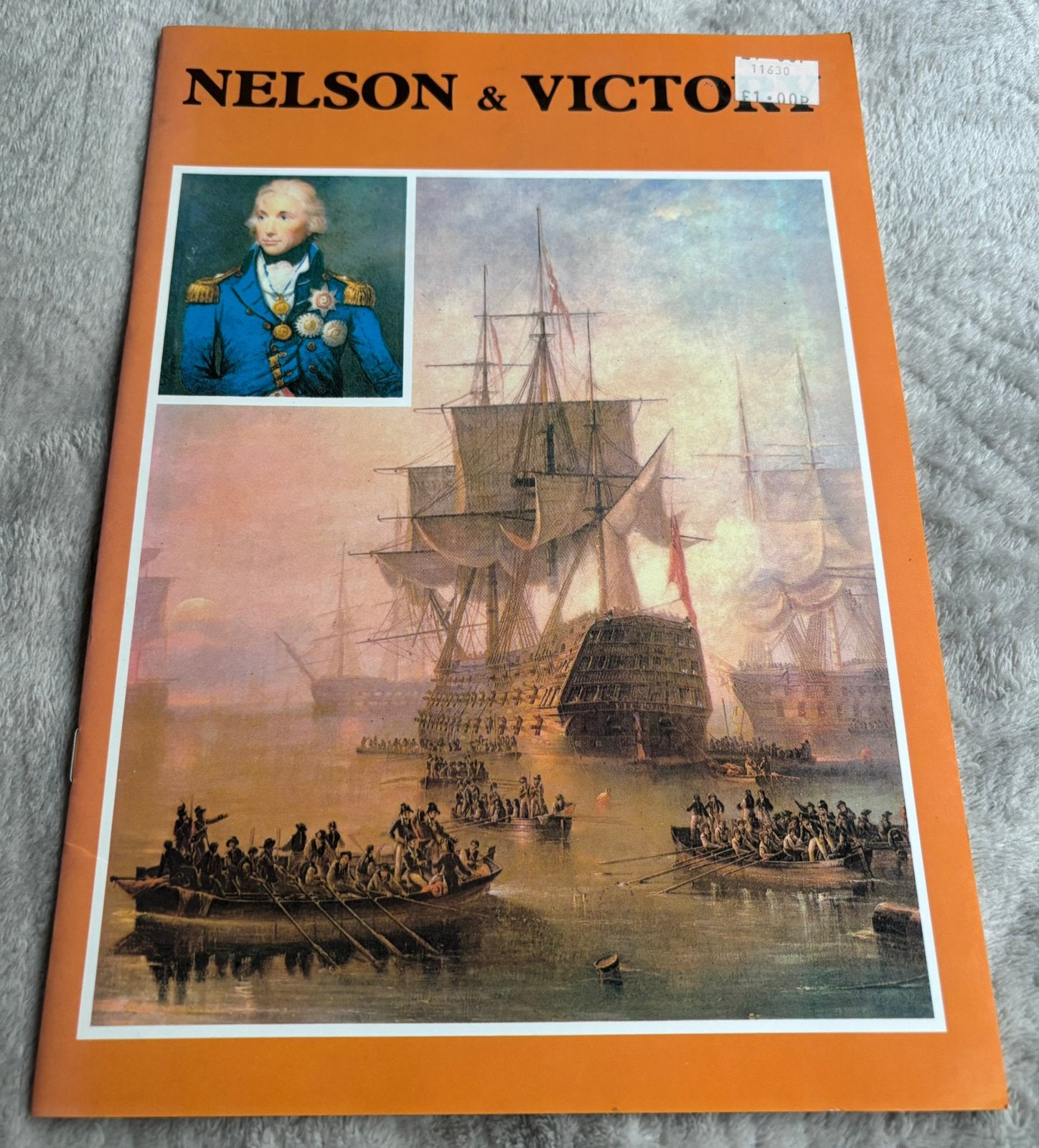 19e eeuwse scheepvaart boekje: Nelson and Victory, Ophalen of Verzenden, Voor 1940, Gelezen, Overige onderwerpen