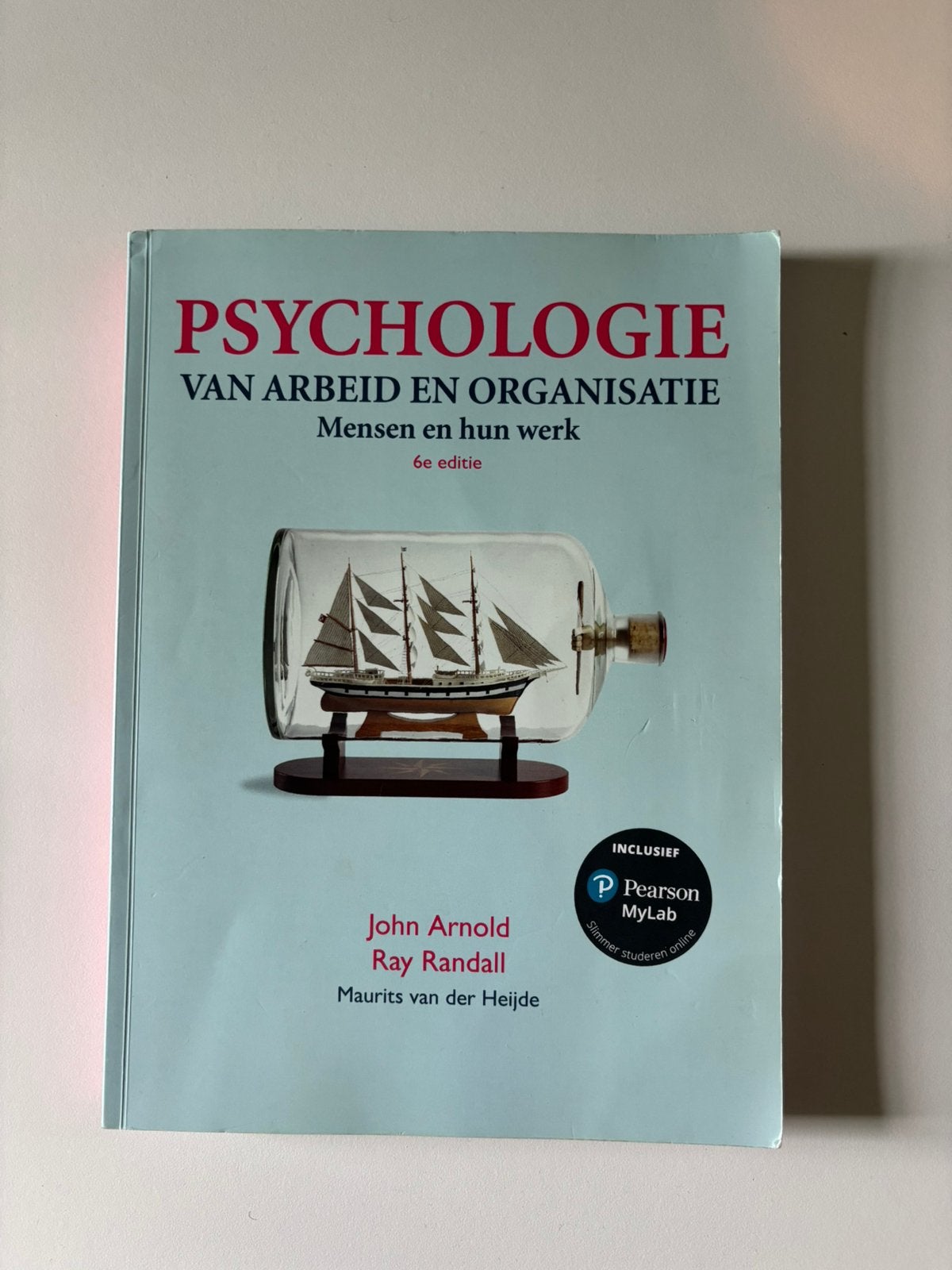 Psychologie van arbeid en organisatie boek, Boeken, Studieboeken en Cursussen, Ophalen, Alpha, Gelezen, HBO