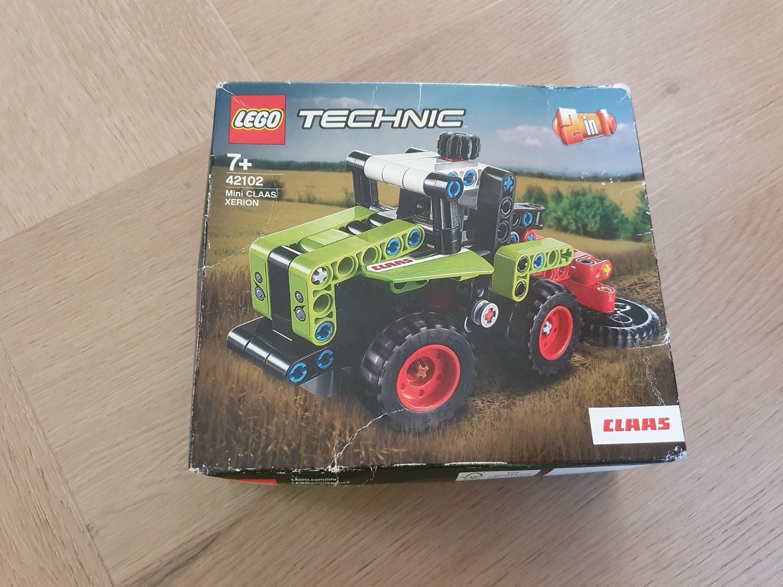 Technisch Lego 42102, LEGO Technic Mini CLAAS XERION 42102, Nieuw, Ophalen of Verzenden, Technic, Complete set