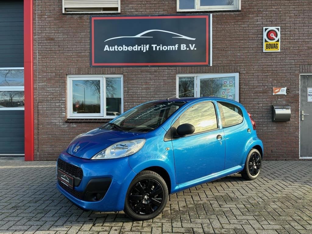 Peugeot 107 - 12 maanden garantie..!, Auto's, Voorwielaandrijving, Stof, Gebruikt, Zwart