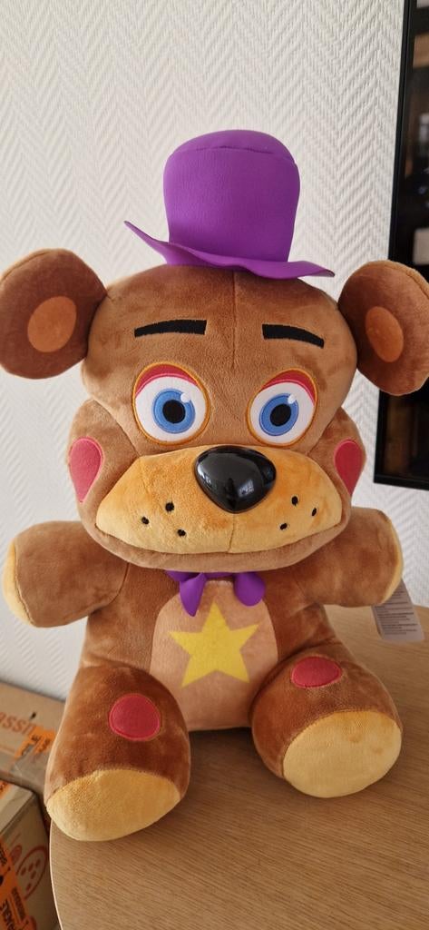 FNAF Rockstar Freddy Pluche JUMBO  - Funko NIEUW, Overige merken, Overige karakters, Beer, Nieuw