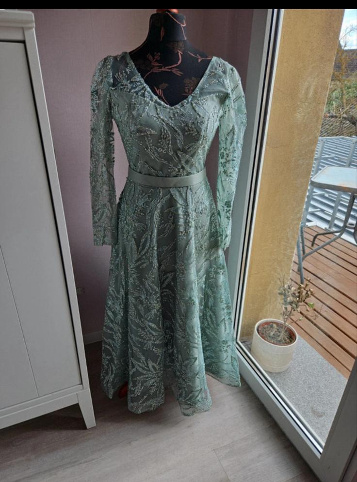 Elegante Avondjurk Alissa Fashion Maat 38, Maat 38/40 (M), Ophalen of Verzenden, Zo goed als nieuw, Onder de knie