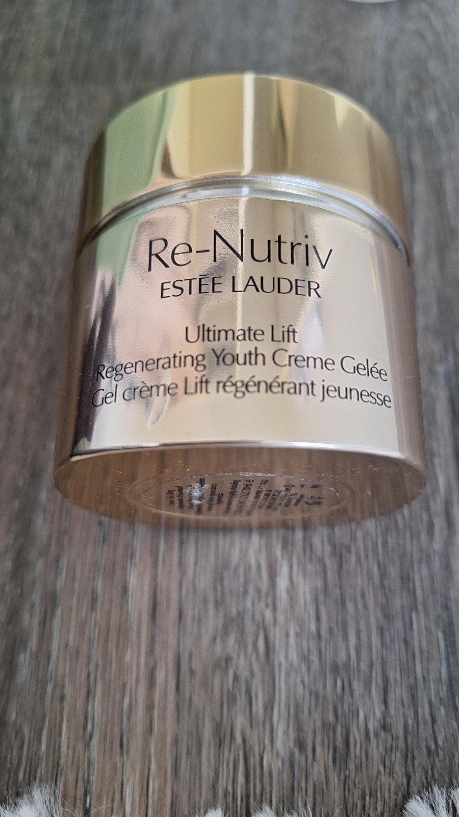 Estée Re-Nutriv Ultimate Lift Regenerating Youth Crème, Ophalen of Verzenden, Zo goed als nieuw, Gehele gezicht, Verzorging
