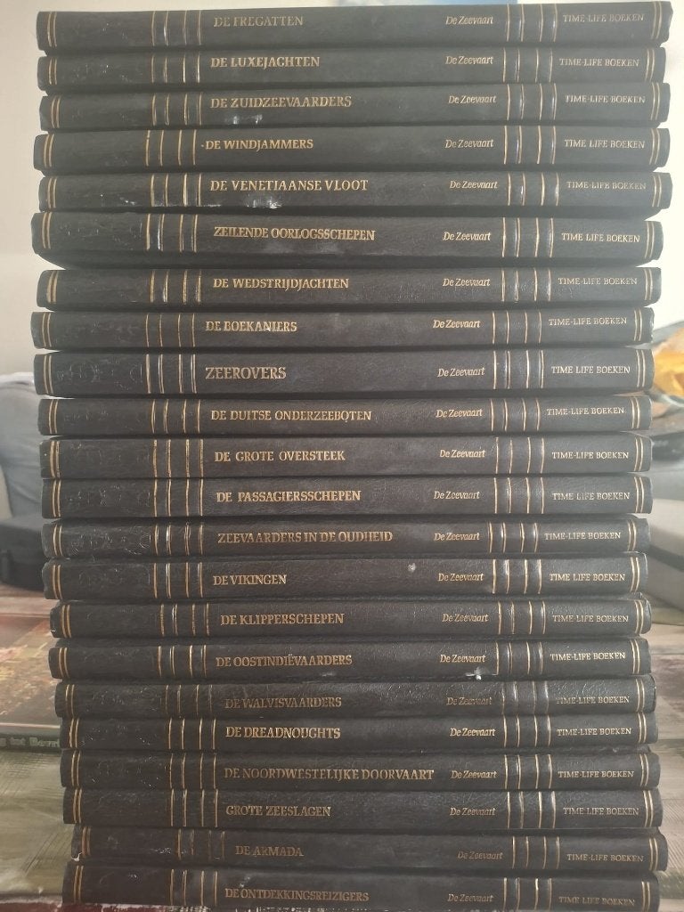 Time-Life De Zeevaart – Complete serie 22 delen – Hardcover, Verzamelen, Scheepvaart, Ophalen, Zo goed als nieuw, Motorboot of Zeilboot