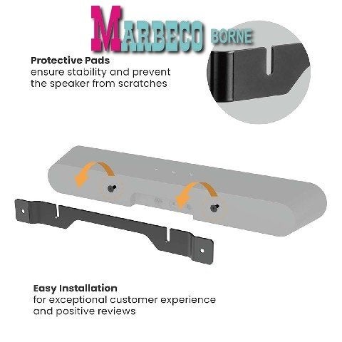 Soundbar Beugel, Wandbeugel voor Sonos RAY, Ophalen, Nedis, Nieuw, Marbeco