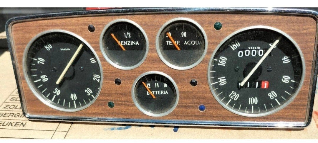 zeldzaam Fiat 124 Sport Coupé spider 850 dashboard, Ophalen of Verzenden, Fiat