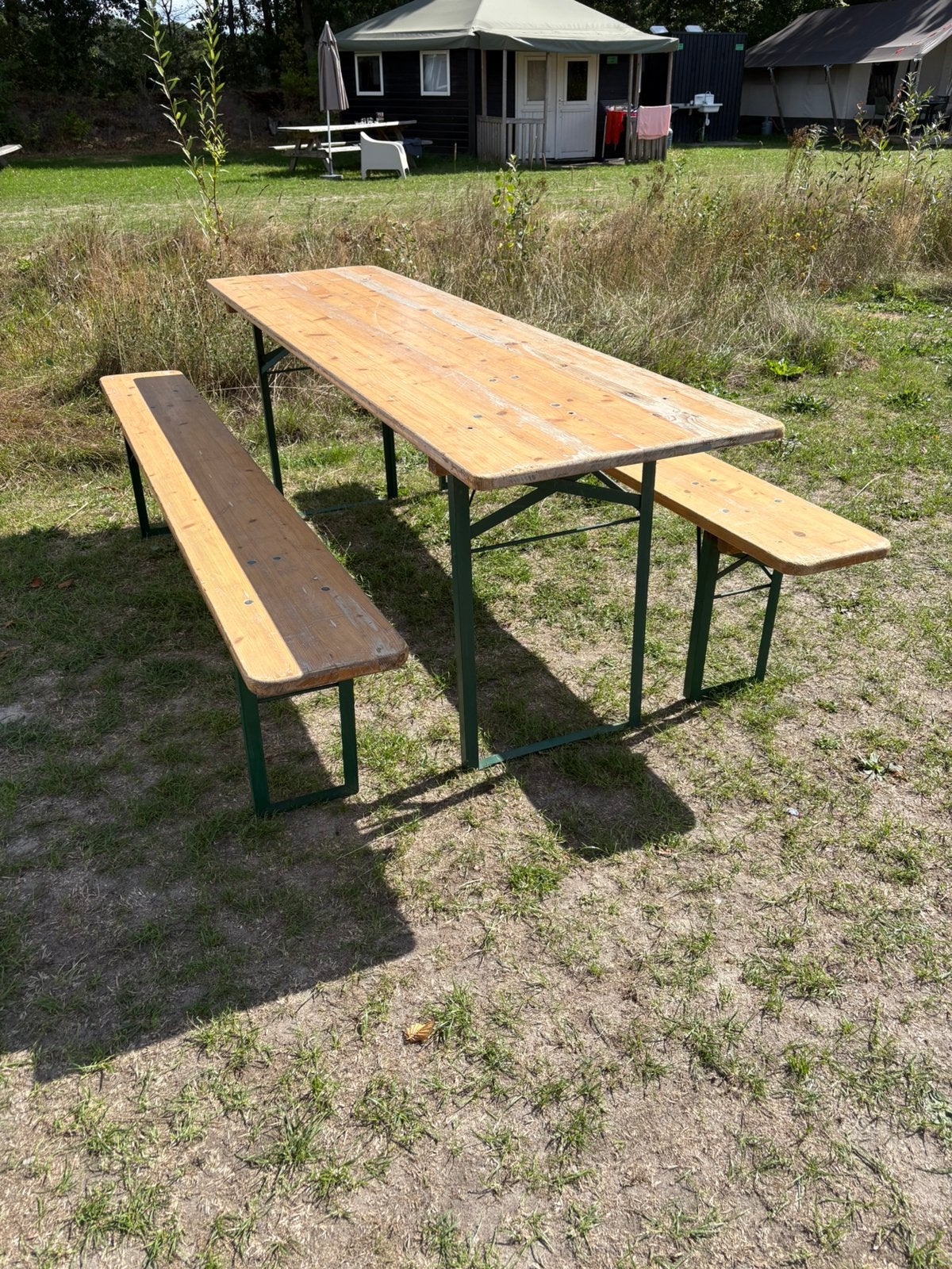 Biertafel, Ophalen, Gebruikt, Inklapbaar, Rechthoekig