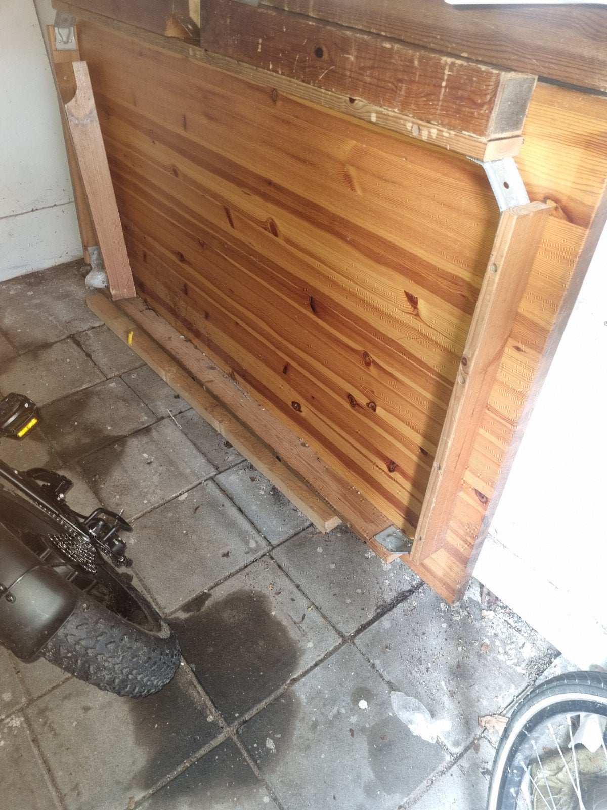 massief houten tafel, Ophalen of Verzenden, Rechthoekig, 50 tot 100 cm