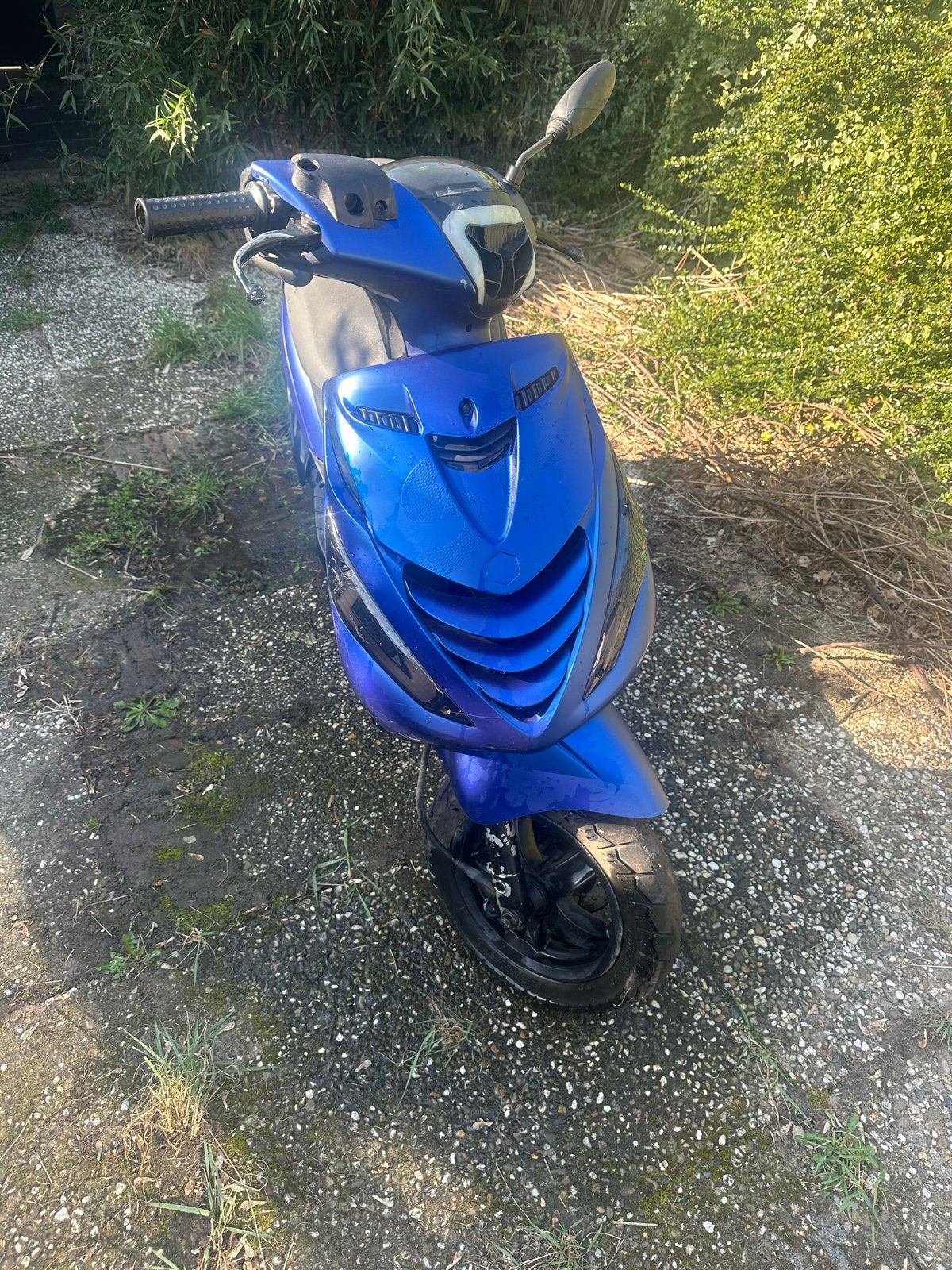Piaggio Zip 4-takt blauw kenteken - Blauw - Met begrenzer, Ophalen, Piaggio, Gebruikt, Benzine