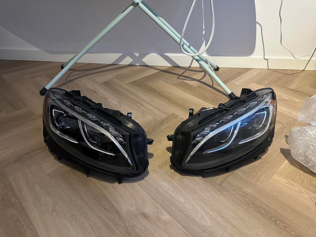 Complete set koplampen S63 coupe S coupe w217 c217, Ophalen, Gebruikt, Mercedes-Benz
