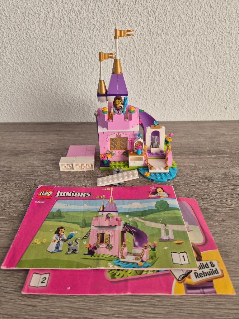 Lego Friends: Prinsessenkasteel (set 10668), Ophalen of Verzenden, Zo goed als nieuw, Compleet