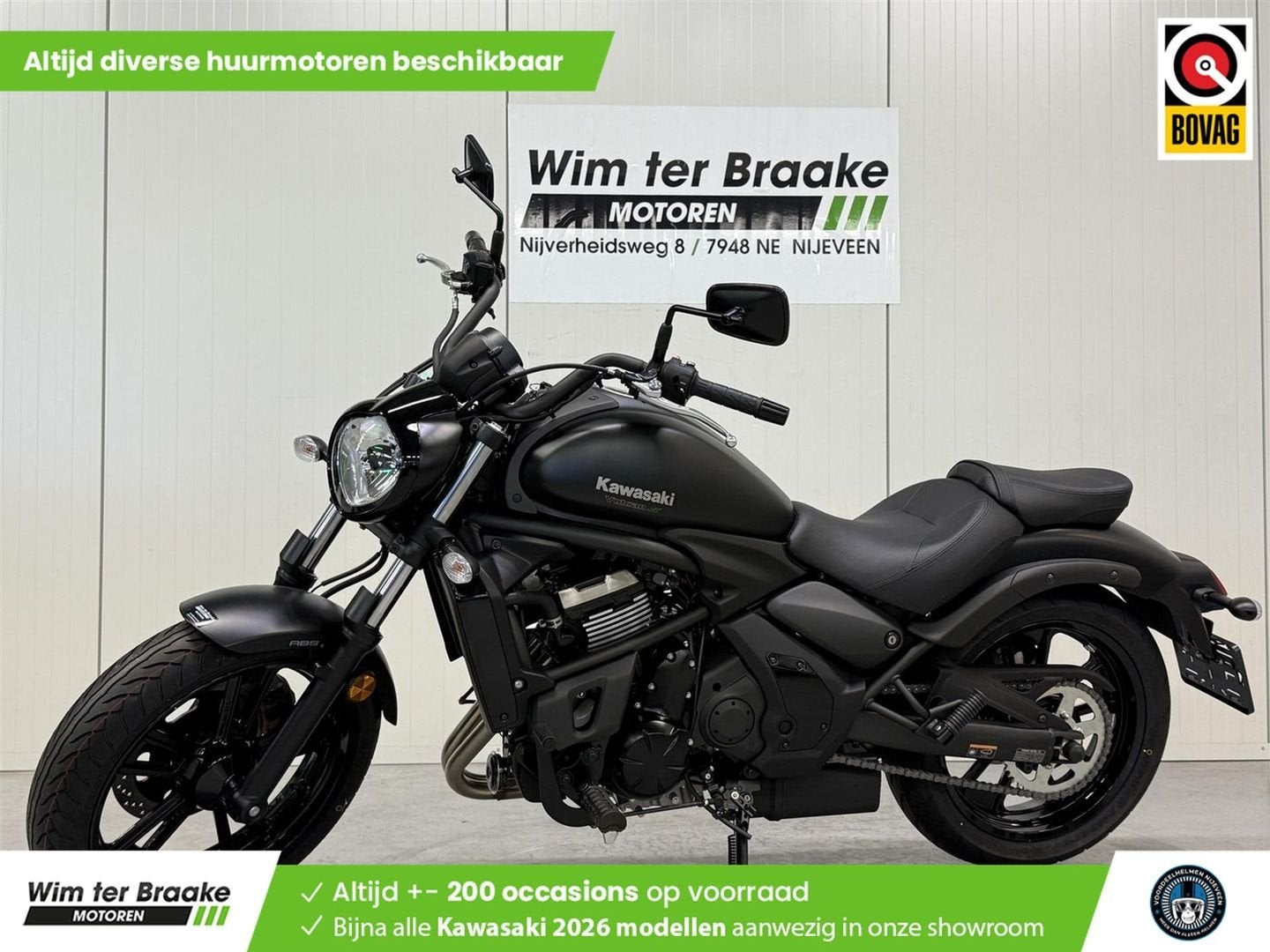 Kawasaki Vulcan S ABS (bj 2026), 2 cilinders, Bedrijf, Onbekend, KAWASAKI