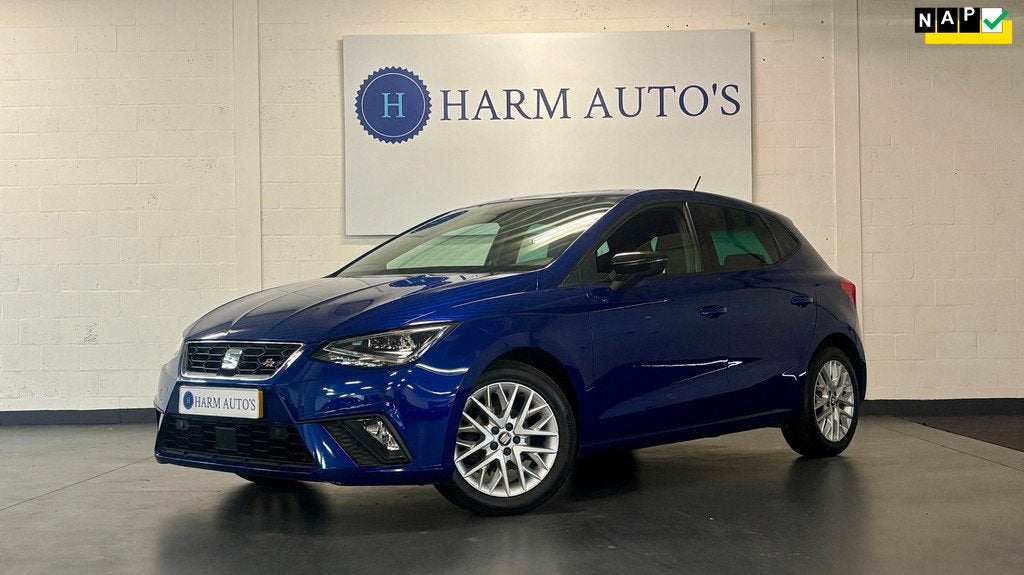 Seat Ibiza 1.0 TSI FR Business, Auto's, Seat, Voorwielaandrijving, 95 pk, Blauw, Ibiza