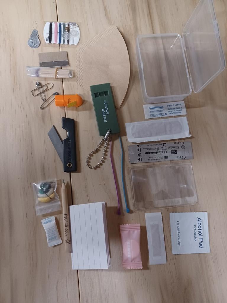 Survival kit on the go, Ophalen of Verzenden