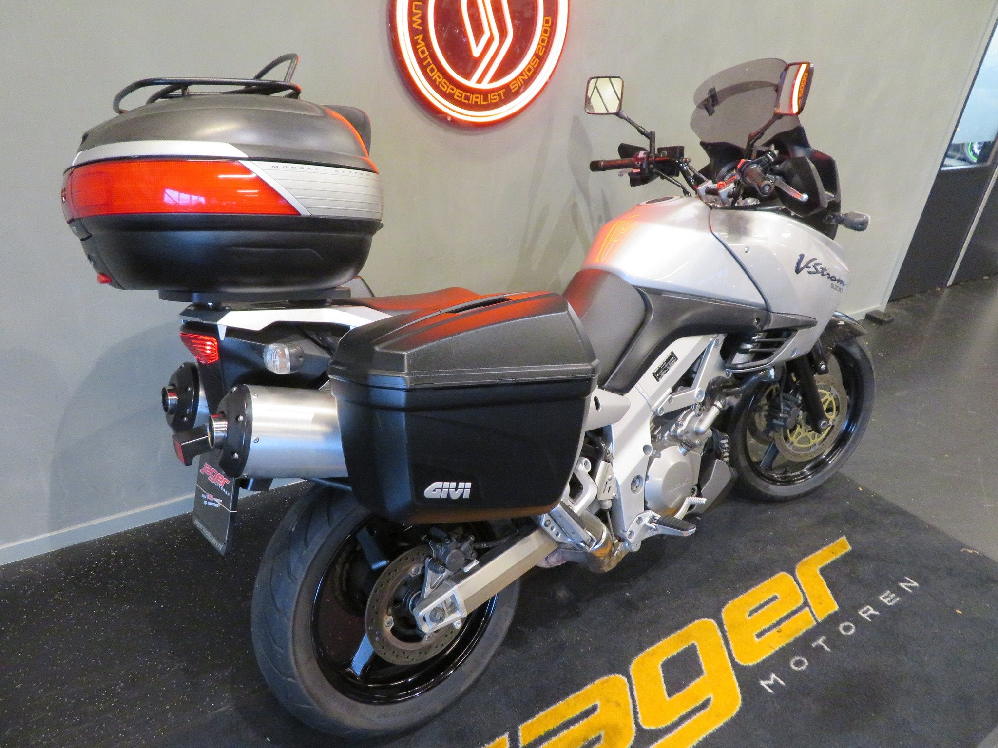 Suzuki DL 1000 V-STROM KOFFERS (bj 2004), Toermotor, Gebruikt, Bedrijf
