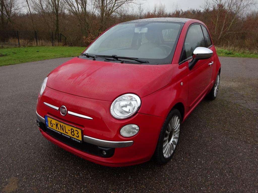 Fiat 500 1.2 Pop (bj 2009), Voorwielaandrijving, Euro 5, Gebruikt, 1242 cc